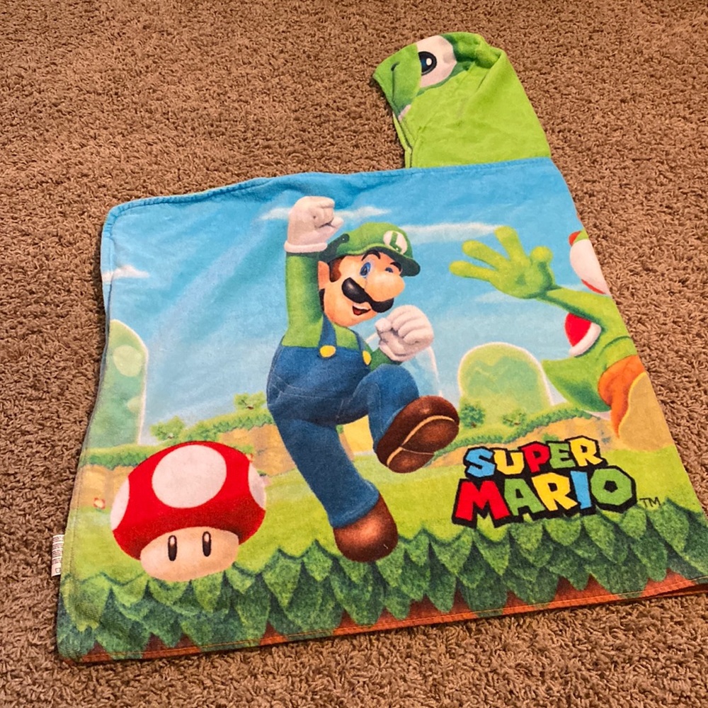 Mario bros towel